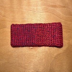 Pink Handmade Knitted Winter Neck Wrap/Scarf
